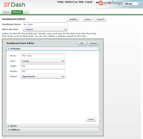 Salesforce Dashboard 4