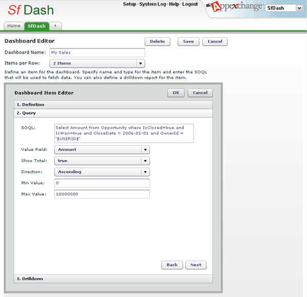 Salesforce Dashboard 5