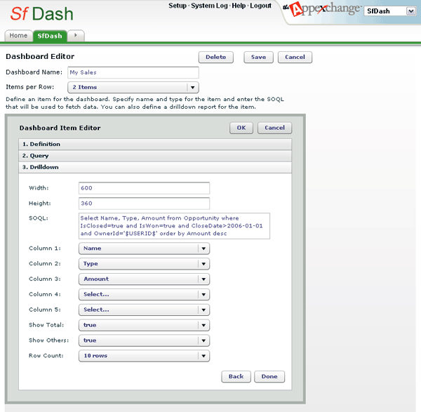 Salesforce Dashboard 6